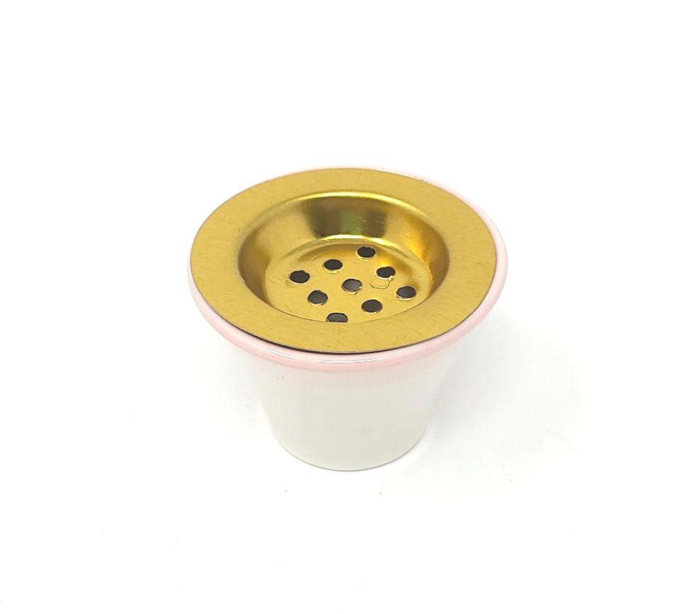 Incense Holder (Brass + Ceramic)