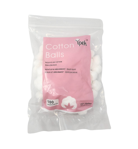 Cotton Ball, Cosmetic (100 units/pack)
