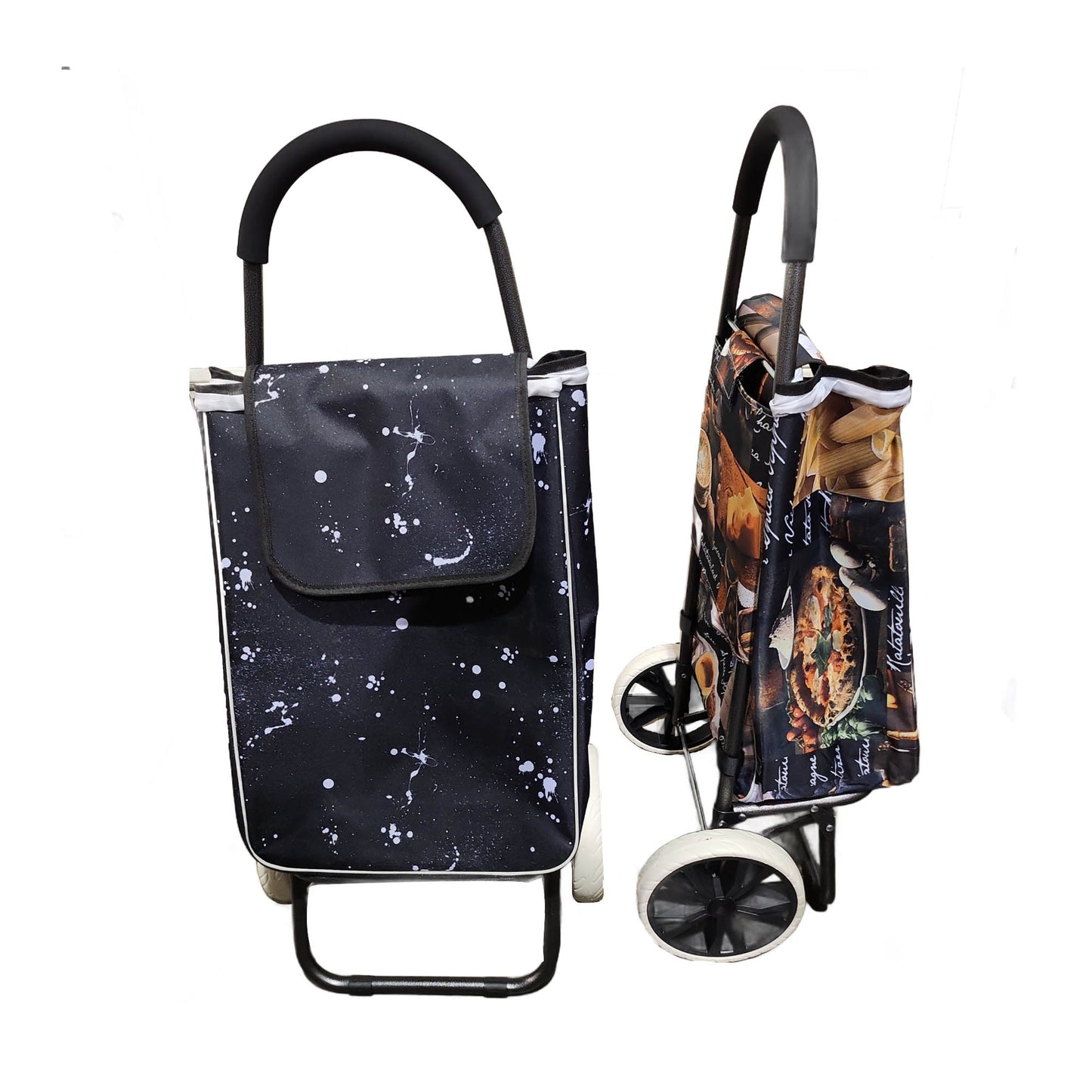 Shopping Bag, w/ Wheels, Printed (Large)