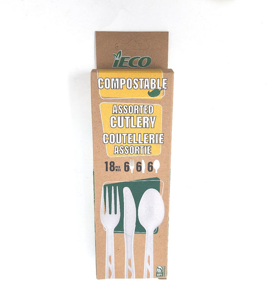 Composable Cutlery, Assorted (18 units/pack)