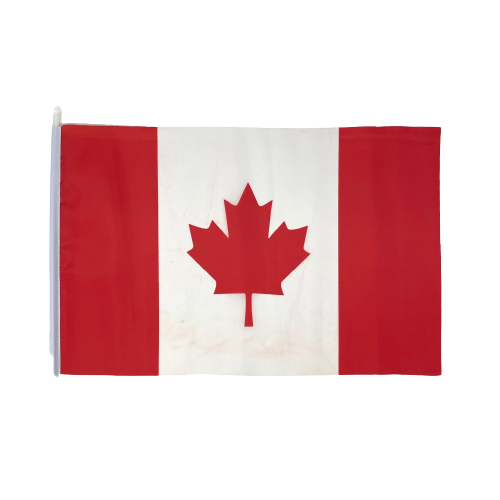 Canada Flag, w/ Pole