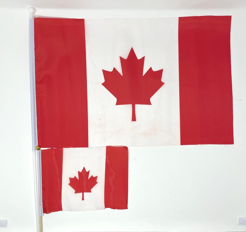 Canada Flag, w/ Pole