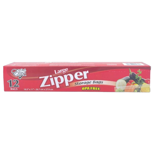 Storage Bag , Zipper (Medium, 25 units/pack)