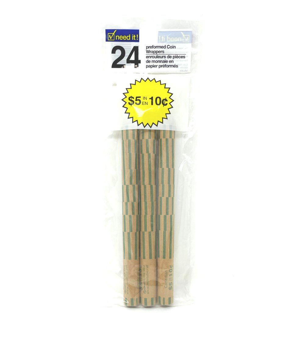 Coin Rolls, Wrapper, Paper (Small Pack)