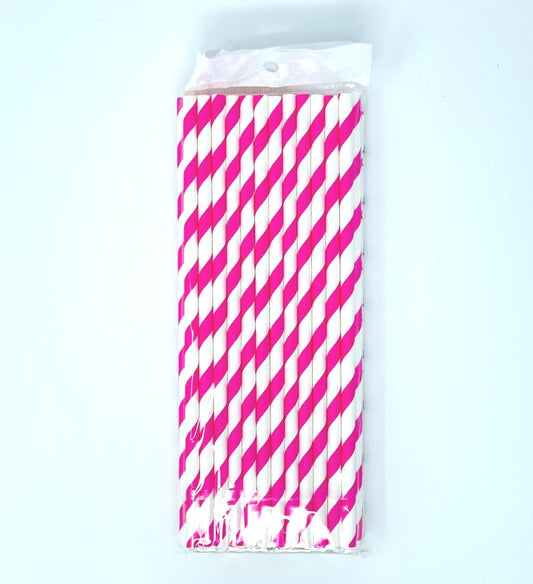 Paper Straw, Disposable (25 units/pack)