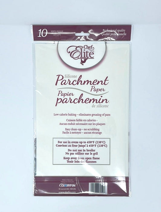 Parchment Paper (Silicone, 12" x 15", 10 units/pack)