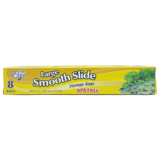 Storage Bag, Smooth Slide (Large, 8 units/pack)