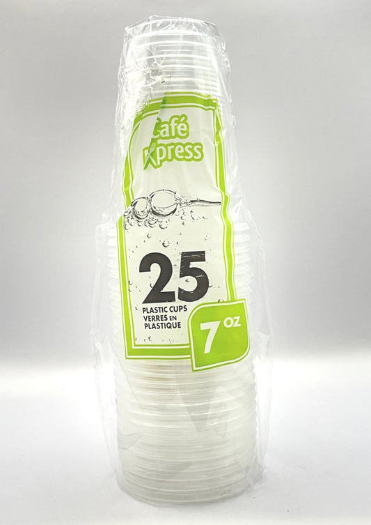 Plastic Cups, Clear