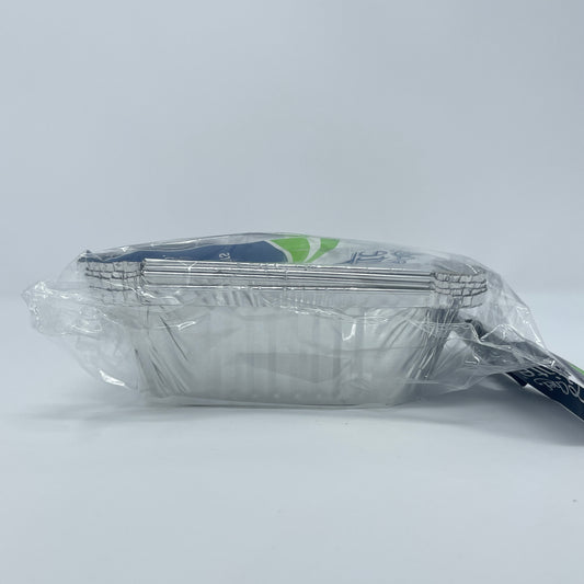 1lb Rectangular Container, with Lids (4 units/pack, 6 x 4.75 x 2")