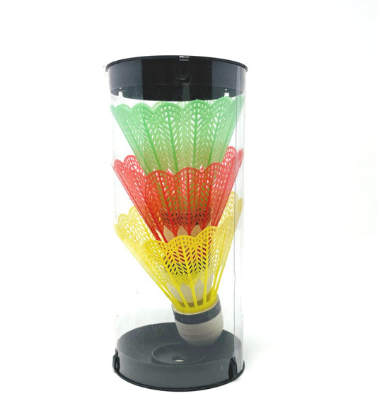 Badminton Shuttlecock, Plastic (3 units/pack)